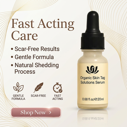 Organic Skin Tag Remover Serum | All Natural For Warts