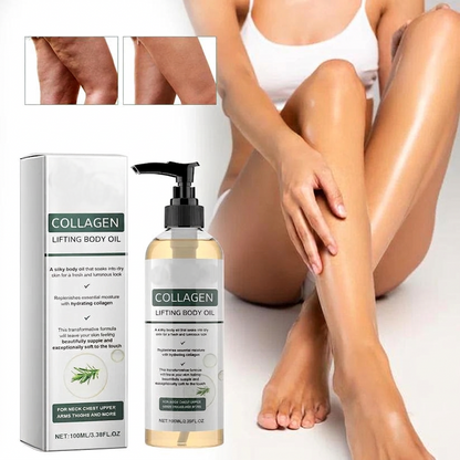 Collagen Lifting Body Oil :Reduces skin sagging by 98% and refines texture within 24 hours.