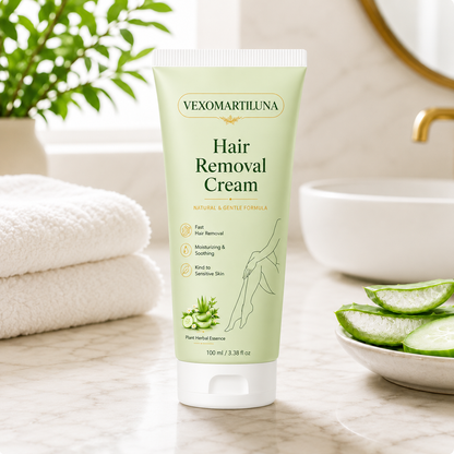 🔥VEXOMARTILUNA™ Natural Gentle Hair Removal Cream | For Women & Men, Sensitive Skin