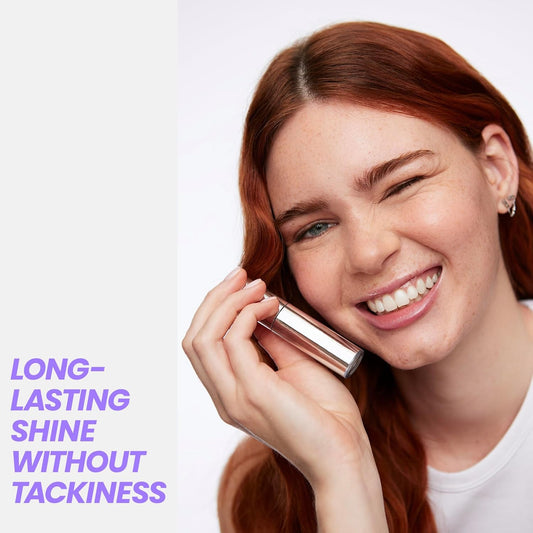 Last Day Buy 1 Get 1 Free Lip Oil Rehab Serum - Tinted Lip Oil, Hydrating, Moisturizing, and Non-Sticky Coral Pink Tint Serum for Dry Lips